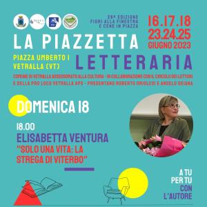 Elisabetta Ventura 'Solo una vita: la strega di Viterbo'